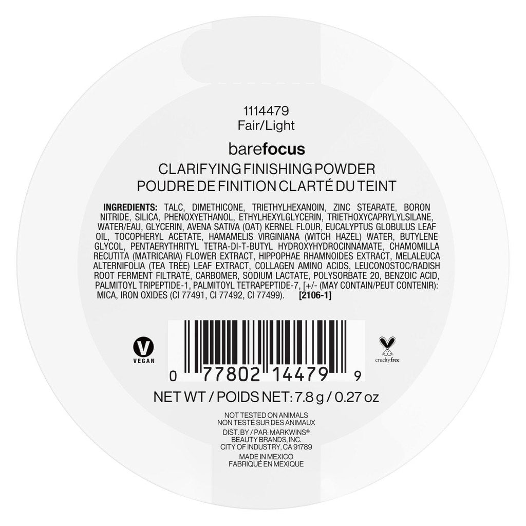 Bare Focus Clarifying Finishing Powder | Fair-Light