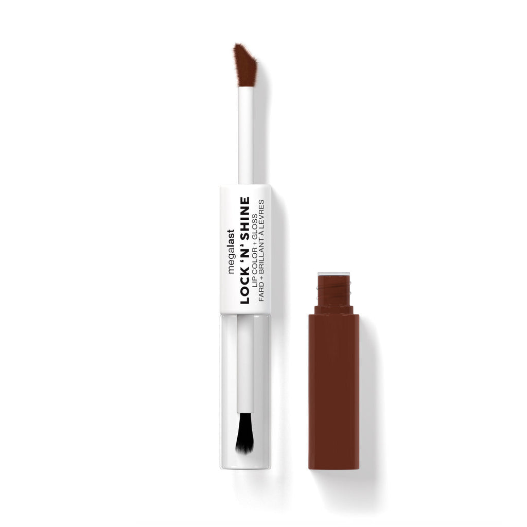 Megalast Lock 'N' Shine Lip Color + Gloss | Affogato Dreams