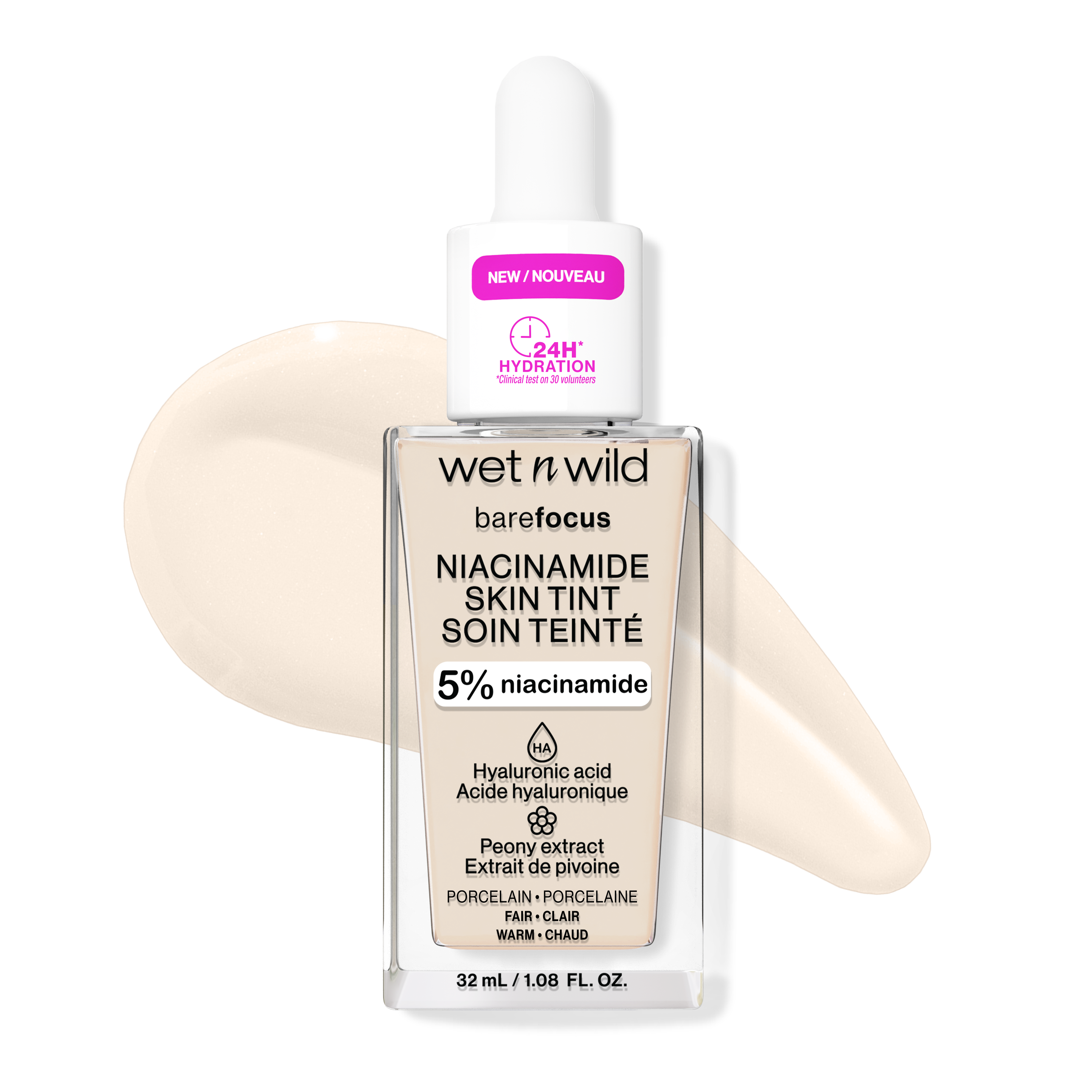 Bare Focus Niacinamide Skin Tint | Porcelain