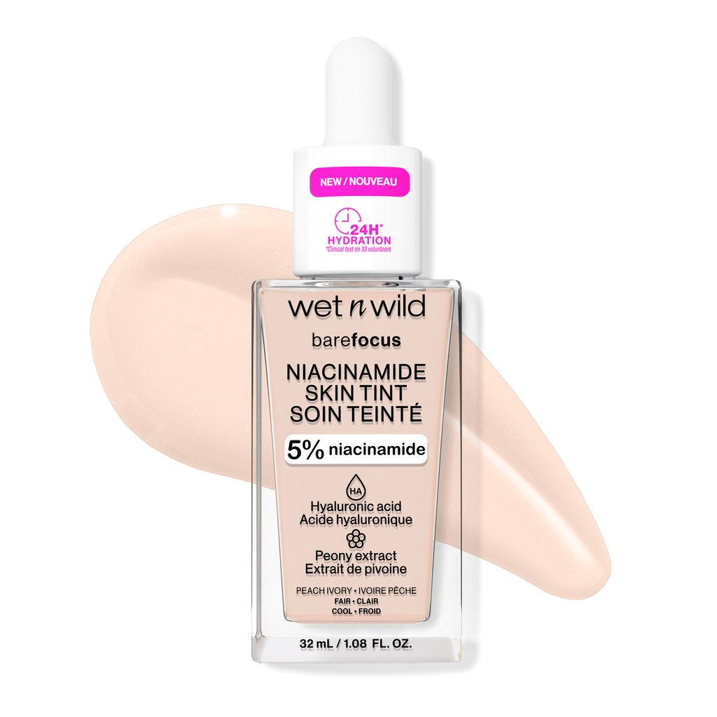 Bare Focus Niacinamide Skin Tint | Peach Ivory