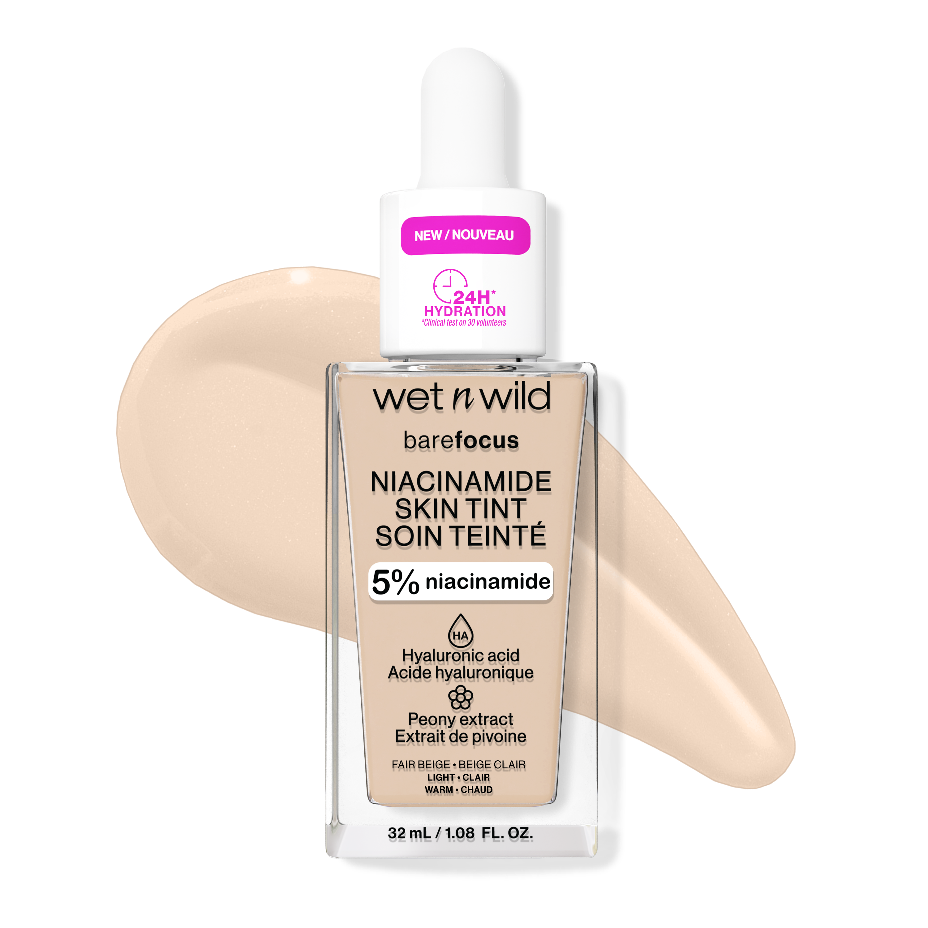 Bare Focus Niacinamide Skin Tint | Fair Beige
