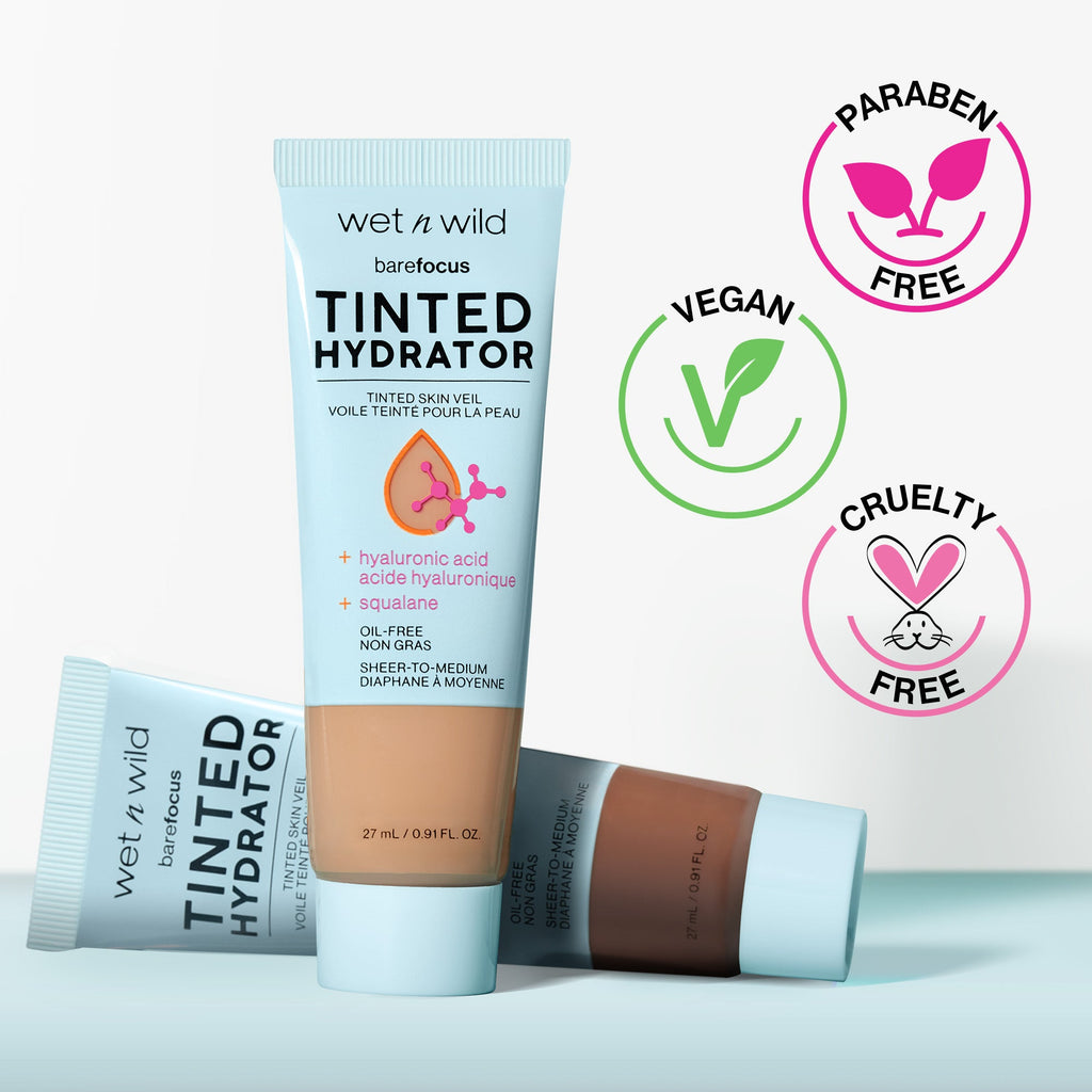 Bare Focus Tinted Hydrator Tinted Skin Veil | Tan Medium Deep