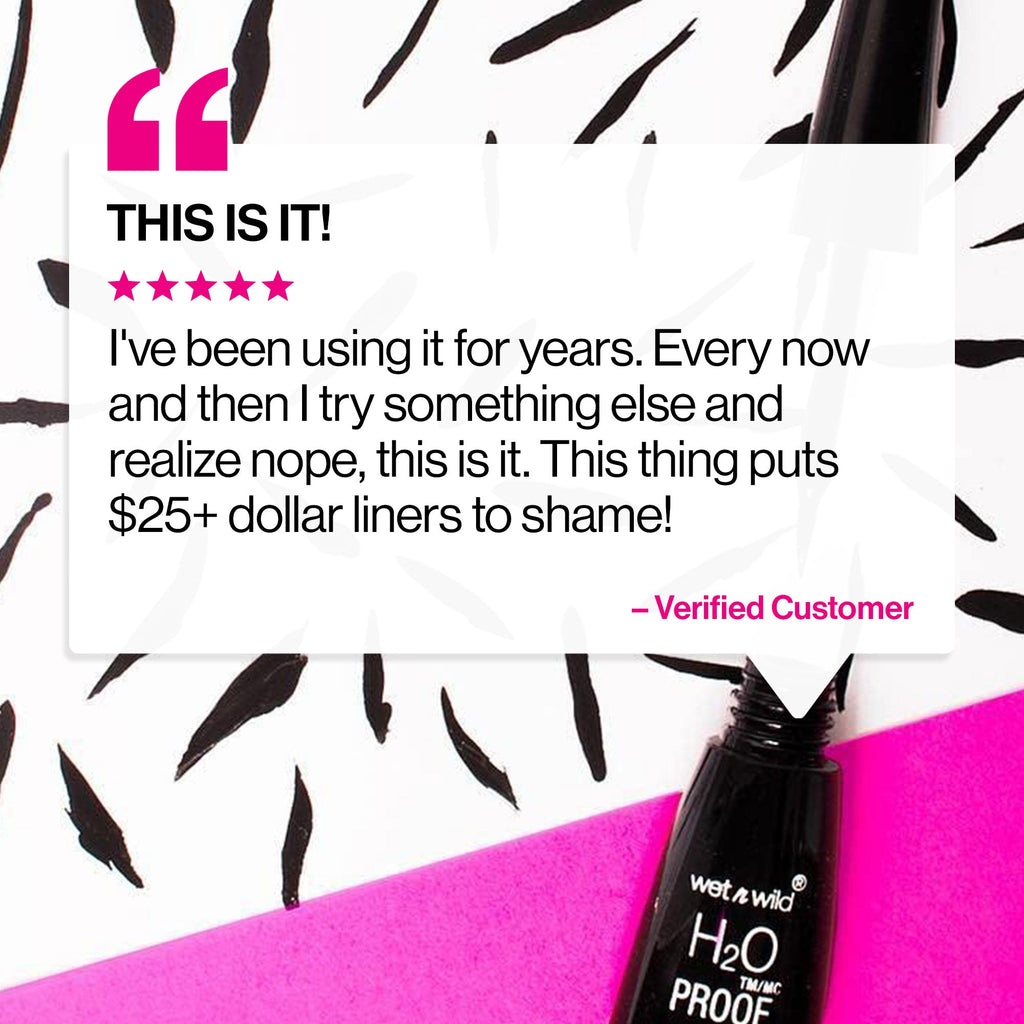 H2O PROOF LIQUID EYELINER | BLACK