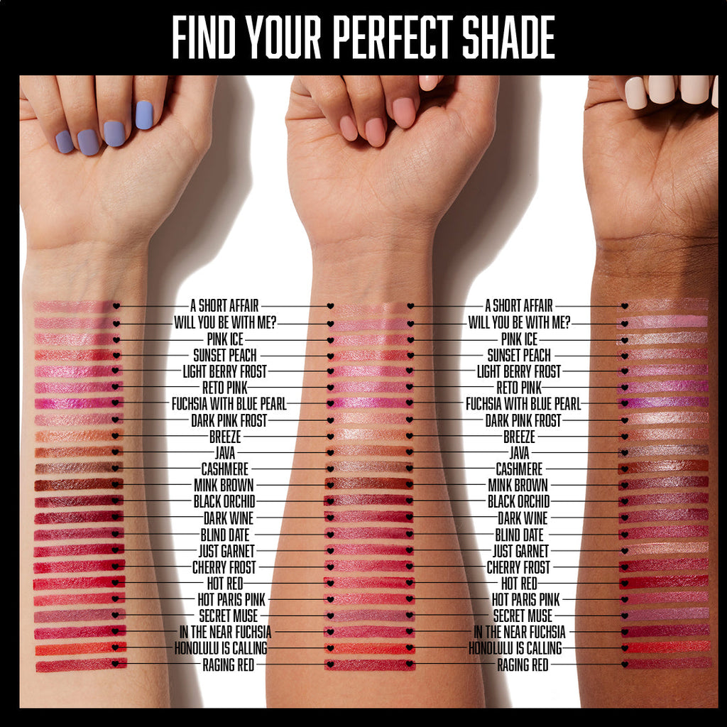 Silk Finish Lipstick | Hot Paris Pink