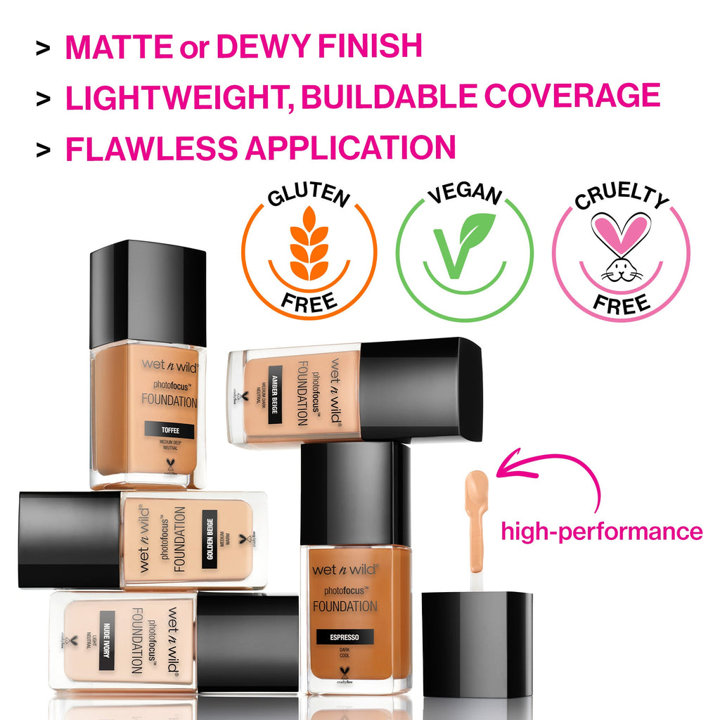 Photo Focus Dewy Foundation | Golden Beige
